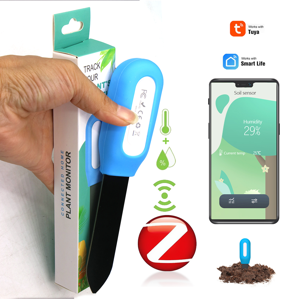 Smart Garden Zigbee - เซ็นเซอร์ดินอัจฉริยะ Zigbee สำหรับสวนในบ้าน เรือนกระจก พืช ดอกไม้