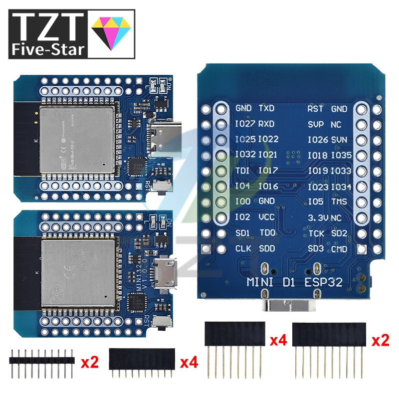 Smart Garden Esp32 - TZT 1/3 ชิ้น สำหรับ Wemos Mini