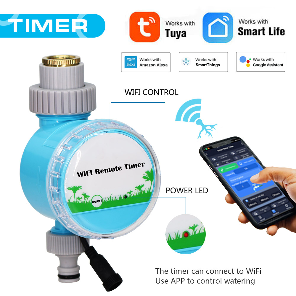 Smart Garden Greenhouse - WiFi ไร้สายสวนน้ำจับเวลาโทรศัพท์สมาร์ทรีโมทคอนโทรลบ้านเรือนกระจกกลางแจ้งชลประทาน Kit อัตโนมัติ Built-In Gateway