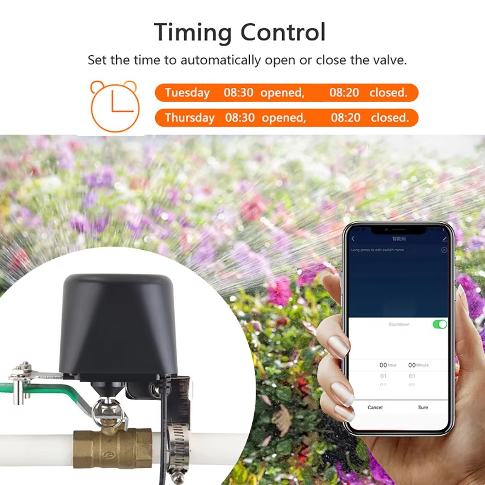 Tuya Zigbee หรือ Wifi วาล์วน้ํ - Smart Garden Zigbee บทวิจารณ์และราคา
