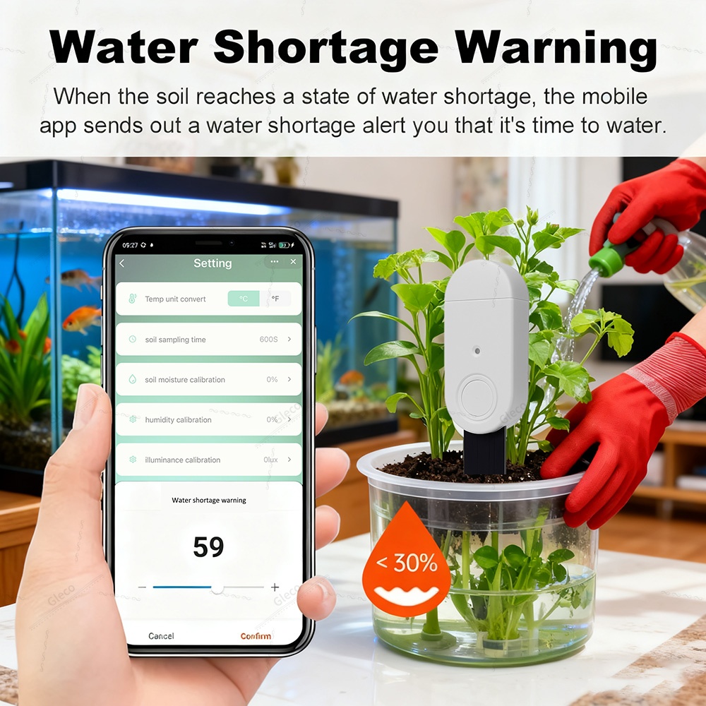 เซ็นเซอร์วัดความชื้นในดิน วัดอ - Smart Garden Zigbee บทวิจารณ์และราคา