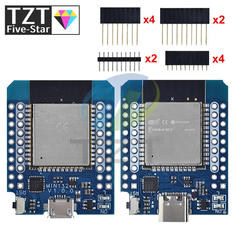 TZT 1/3 ชิ้น สำหรับ Wemos Mini - Smart Garden Esp32 บทวิจารณ์และราคา