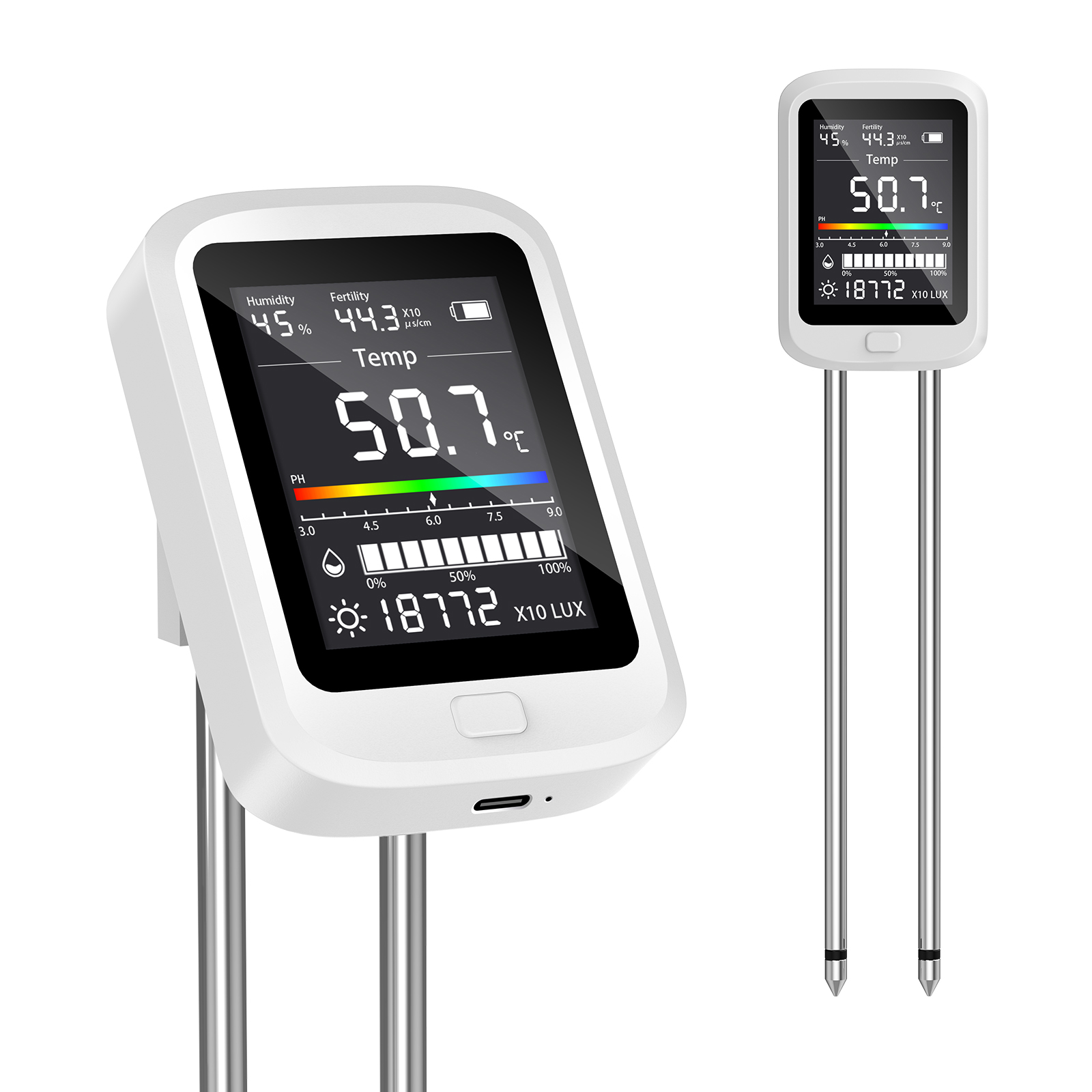 เครื่องวัดดิน 6-in-1 แบบดิจิตอ - Soil Test Digital บทวิจารณ์และราคา