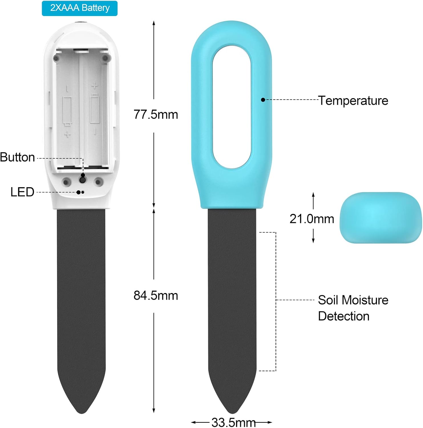 ทูย่าบลูทูธซิกบีสมาร์ทเครื่องท - Soil Test Digital บทวิจารณ์และราคา
