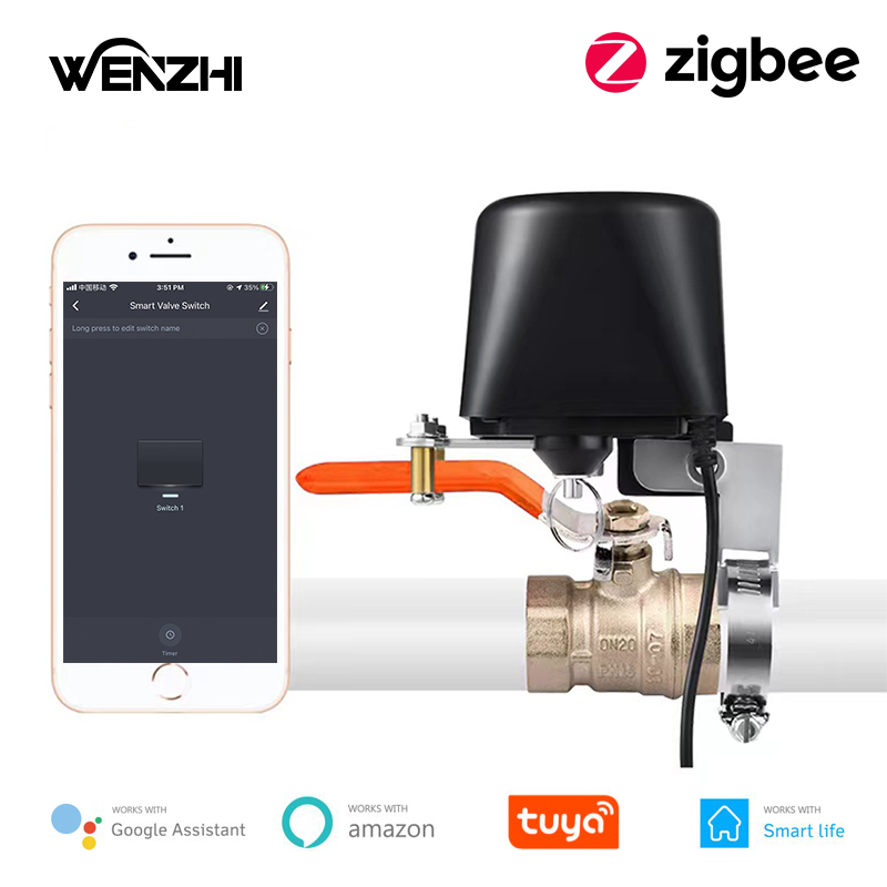 ZigBee น้ํา/วาล์วแก๊สรีโมทคอนโ - Smart Garden Zigbee บทวิจารณ์และราคา